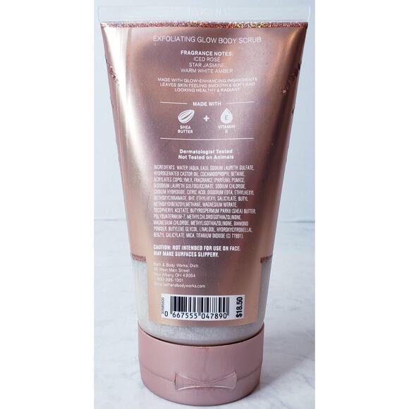 NEW Bath & Body Works Pure Wonder Exfoliating Glow Body Scrub 8 oz./226g - Picture 2 of 6